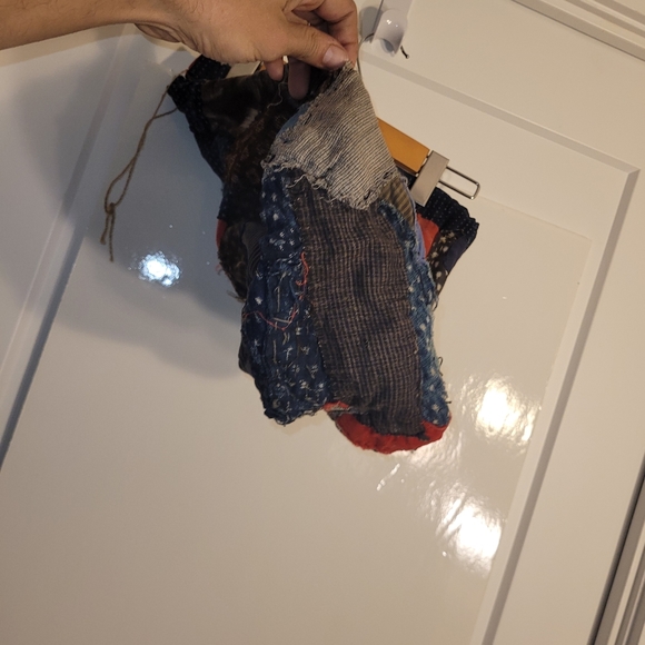 Handmade indigo dye bag - Picture 5 of 7